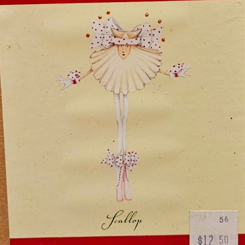 " Scallop" from 2002 Classic Christmas Ornament Collection by Dept 56